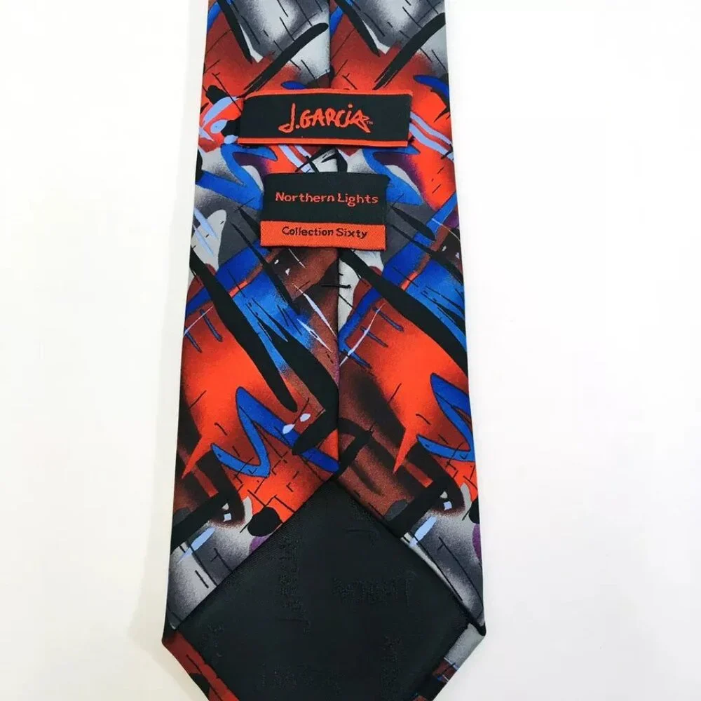 Jerry J. Garcia Lot Of 3 Men’s Ties Mixed Collections Grateful Dead Rock
